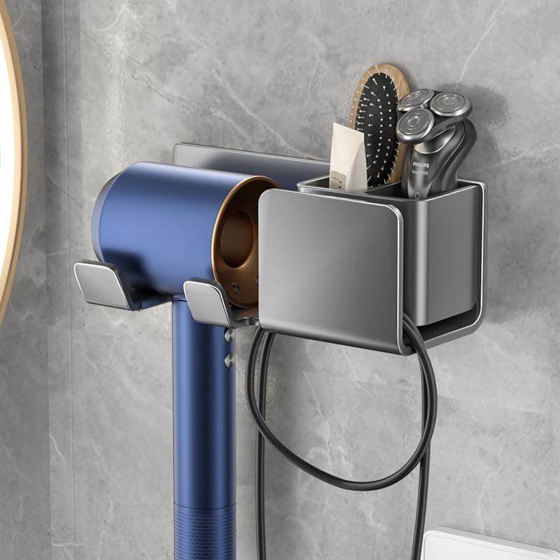 吹风机免打孔置物架酒店卫生间收纳用电吹风挂架吹风筒支架架子,家庭/个人清洁工具,吹风机置物架,淘宝优惠券,粉丝福利购,淘宝优惠卷