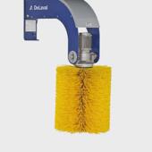 立柱直供畜牧牛体刷蹭痒马体刷全自动旋转辊刷奶牛按摩刷辊厂家刷