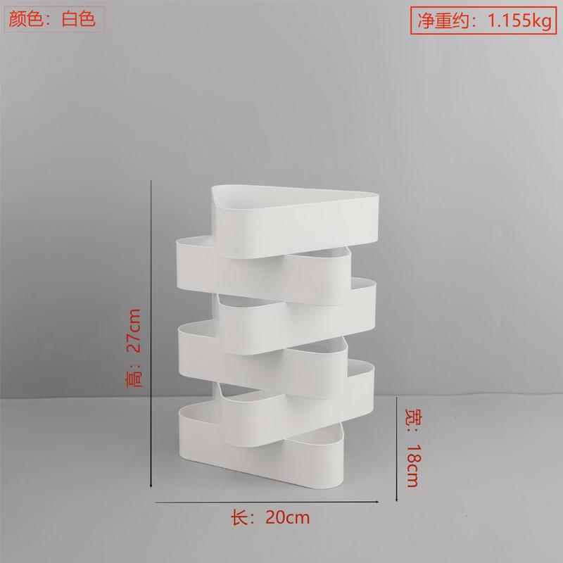 金属现代简约不规则插花花器摆件客厅卧室玄关桌面样板房家居饰品