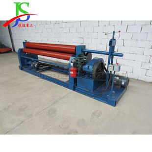 全新一卷管机3*1.25米镀锌管盘圆机可预弯管卷板机自动机多用