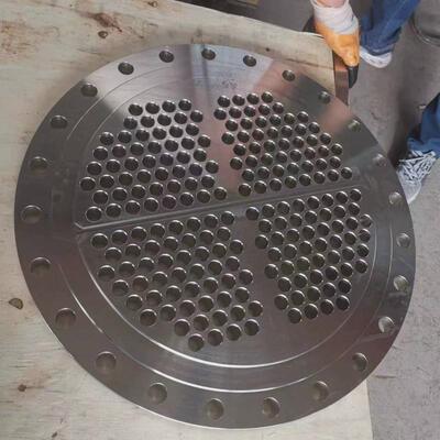 不锈钢碳钢碳钢法兰管换热高精度管板折流板压力容器板器用管板