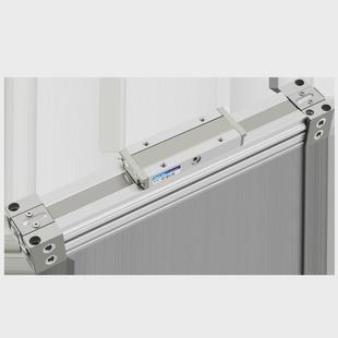 无杆气缸带导轨台自润滑磁槽my1b50 400 100 300 500 200 机械式