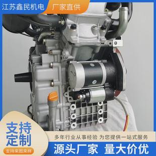 20马力水冷涡流柴油发电机2V80机械泵柴油机内燃机