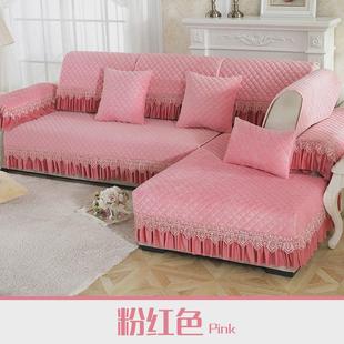 通用布艺防滑现代简约加厚欧式 毛绒冬沙发垫四季 沙发套全包萬能套