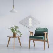 量子感应触摸壁灯六边形蜂巢灯抖音创意背景墙装 壁灯 饰灯新款