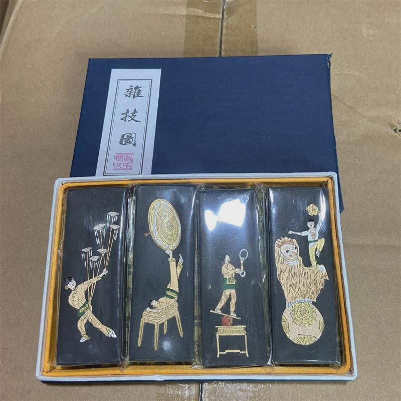 墨条墨块徽墨京剧脸谱中国风条墨老墨油烟墨松烟墨套装研墨套装
