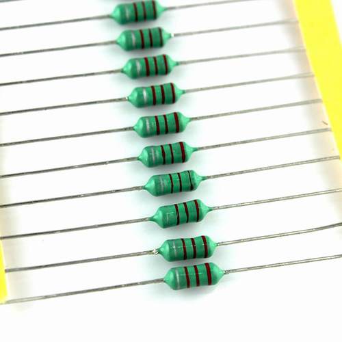 编带色环电感1/2w±10%al0410-222k/330k/331k直码dip色插电感