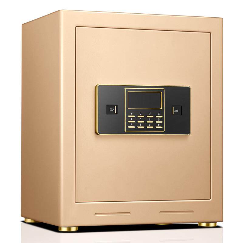 ansol全钢入墙密码指纹保险柜办公文件保管柜家用指纹办公保险柜