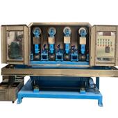 厂家定制150宽四组输送水磨机金属去毛刺打磨机不锈钢自动拉丝机