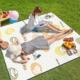 野餐垫防潮垫加厚露营折叠便携春游草坪防水坐垫野炊户外户外地垫
