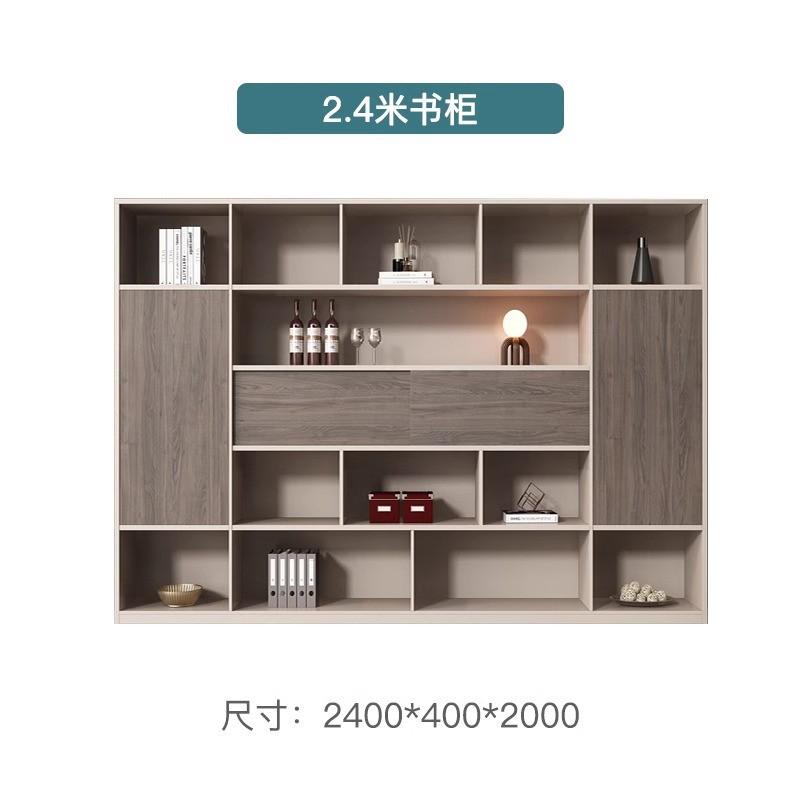 现代老板桌办公桌总裁单人董事长柜一套组合桌椅大班台办公室家具