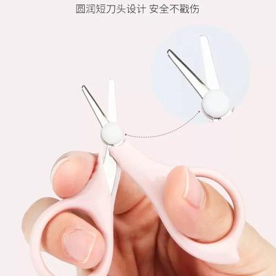 婴儿指甲剪套装新生专用宝宝防夹肉小剪刀钳幼儿童用品4件套安全