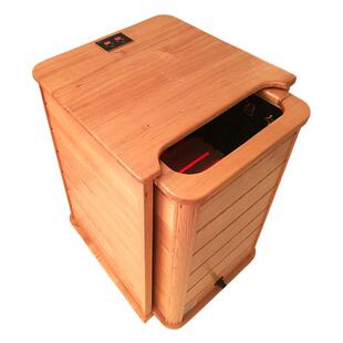 全息能量养身桶按摩远红外线足浴桶家用半身汗蒸桶艾炙干熏直播款