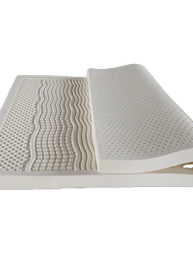 j6da天然乳胶床垫橡榻榻米软垫席梦思乳胶垫1米8薄垫双人5cm家用