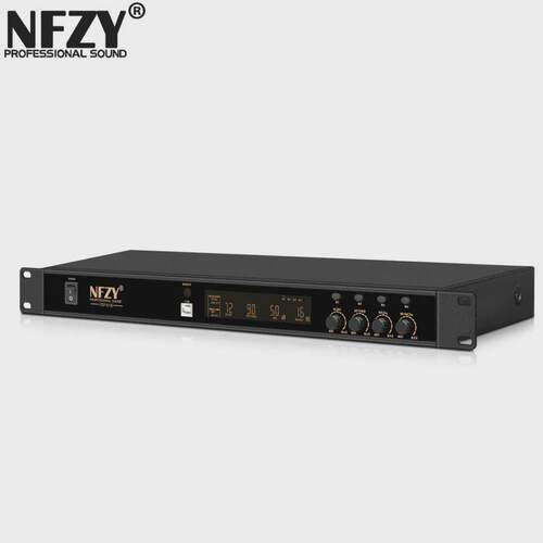 nfzydsp6100防ktv前级效果器数字啸叫卡拉ok混响处理器
