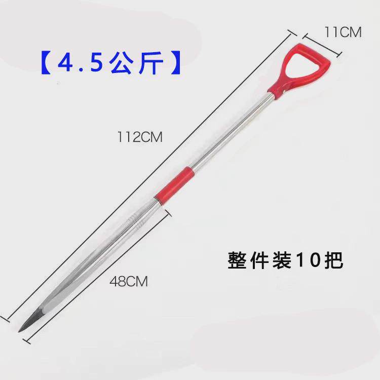 户外三棱冰镩子冬钓大号凿冰器冰钏钓鱼破冰冰批发冰锥钓鱼配件钏