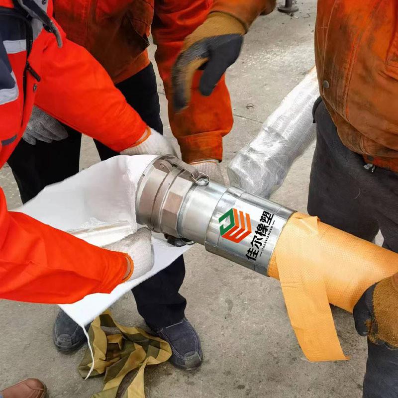 大口径高压胶管外贸编织钢丝阻燃耐磨输油高压油管长度60米总成