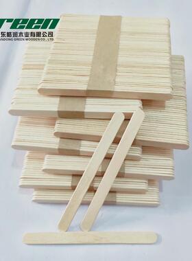 雪糕棒114mm面可a原木色冰棒棍雪糕棒木棒生产厂家取定diy