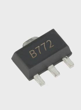 源头厂家B772音频管2SB7722SD882SOT-893A/40V功效贴片三极管