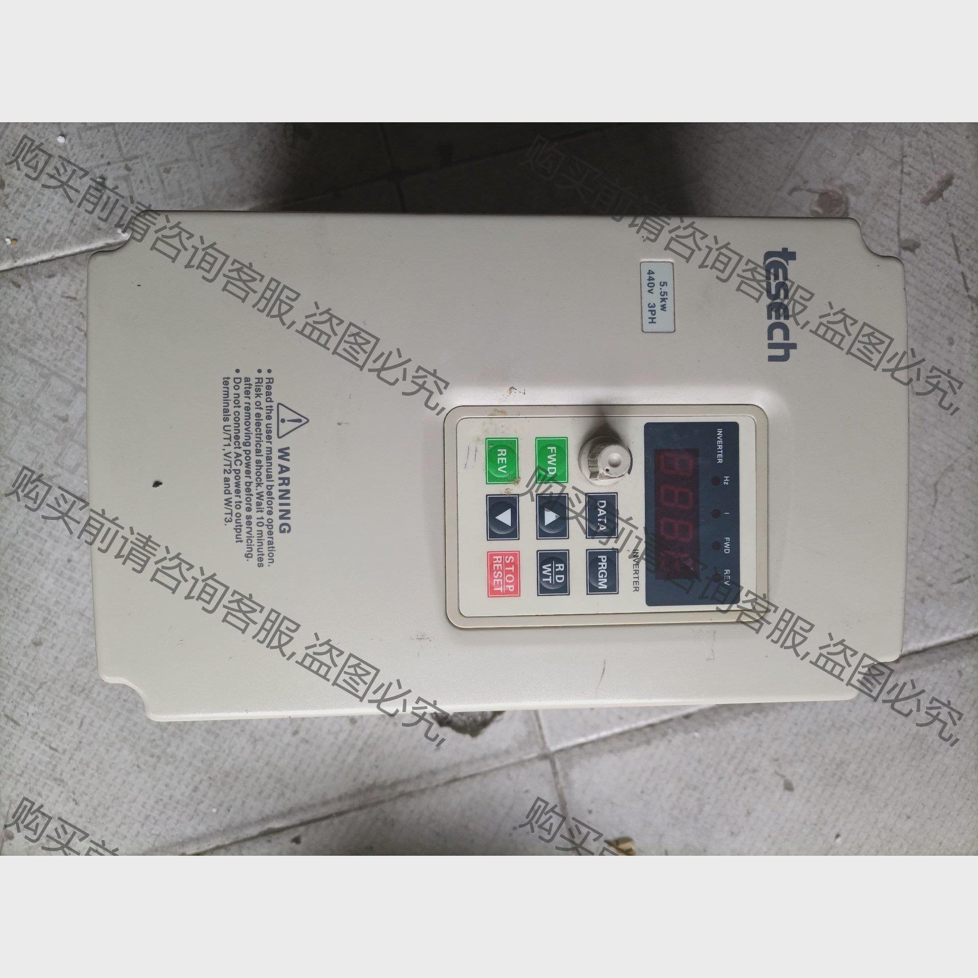 议价台创变频器TES055M43B，440V5.5KW，原装拆机 拍前询价