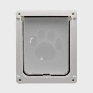 新款宠物用品猫门狗门玻璃进出自由门洞挡板狗狗门围栏狗洞宠物门