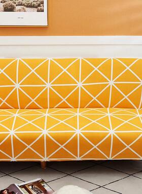 9wor两用折叠沙发床套罩弹力罩盖布梳化垫巾无扶手沙发套四季