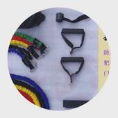 工厂直供升级防断款 弹力带 11件套拉力绳拉力器弹力绳肌肉训练套装