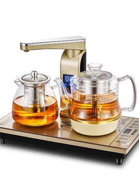 美能迪黑茶蒸汽煮茶壶全自动上水电热水壶遥控式电茶壶蒸汽煮茶器