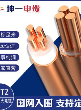 厂家直销bttz电缆线无低烟卤无氧铜芯刚性防火绝缘矿物质电缆