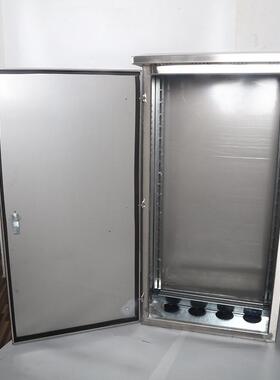 配电柜户外防雨柜1200x600x350不锈钢定制防雨柜不锈钢动力柜