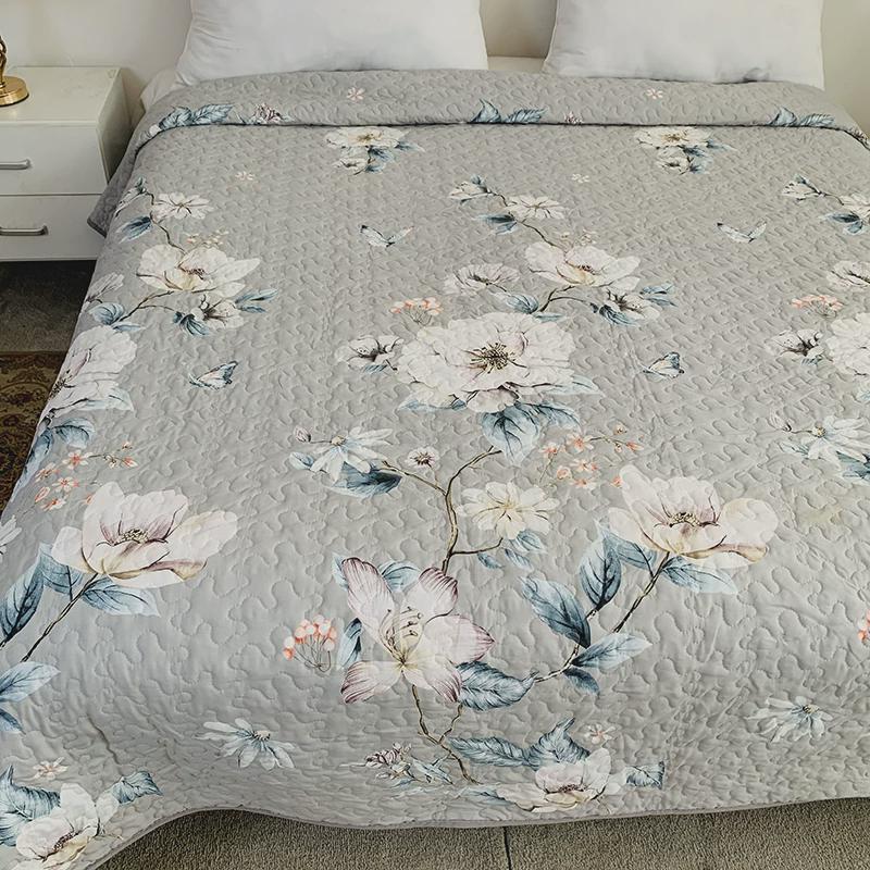 of9d床盖单件褥子四季夹棉床单绗缝床盖榻榻米床垫沙发铺炕垫多用