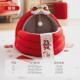 新年小型犬大吉大利摇篮窝狗床泰迪比熊狗窝圣诞接醒狮造型宠物窝