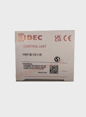 idec和泉急停按钮hw1b-y211r蘑菇开一闭红色一头按钮