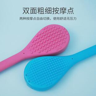 捶背硅胶按摩锤家用养生保健敲打锤肩颈专用经络拍打大棒槌拍痧板