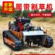 柴油动力履带式 遥控割草机各种杂草开荒割丘陵任意利器遥控碎草机