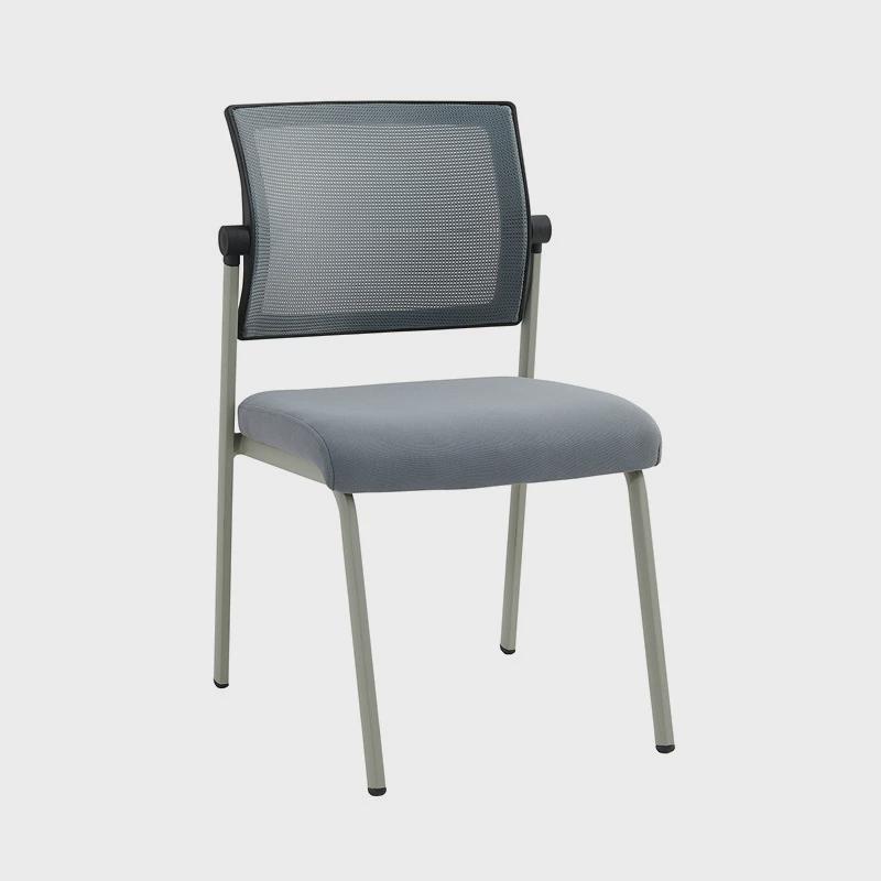 逍遥会议椅可叠落办公职员椅简约无扶手洽谈椅室内商用休闲会客椅