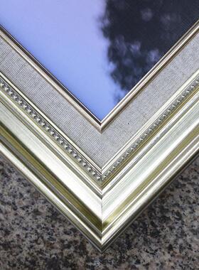 61k3结婚照洗照片加相框243648寸挂墙简约影楼婚纱照放大定做