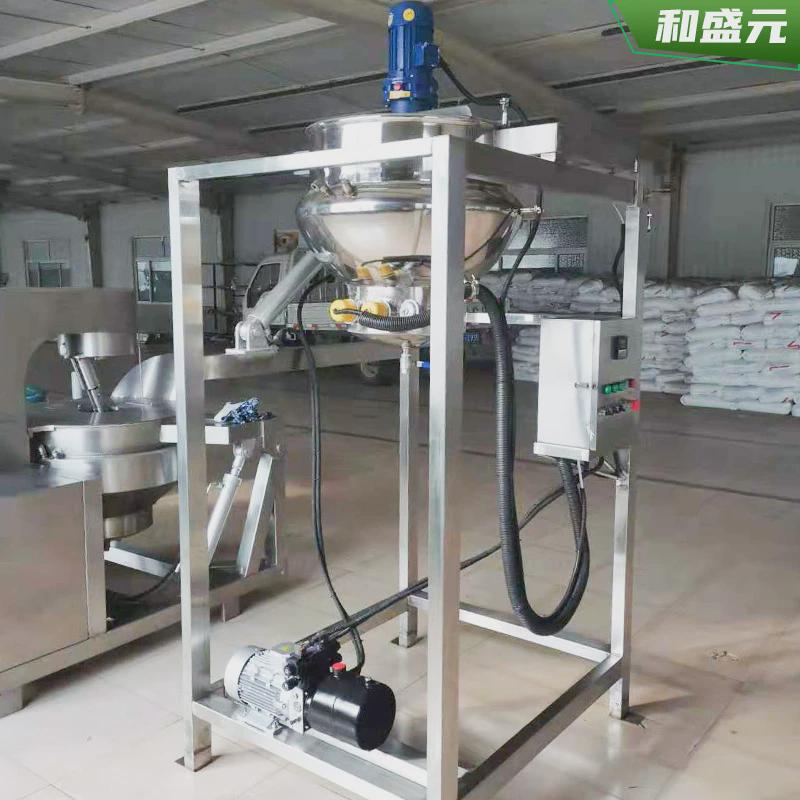 和盛元现货供应不锈钢可倾式肉类卤煮锅电加热夹层锅搅拌