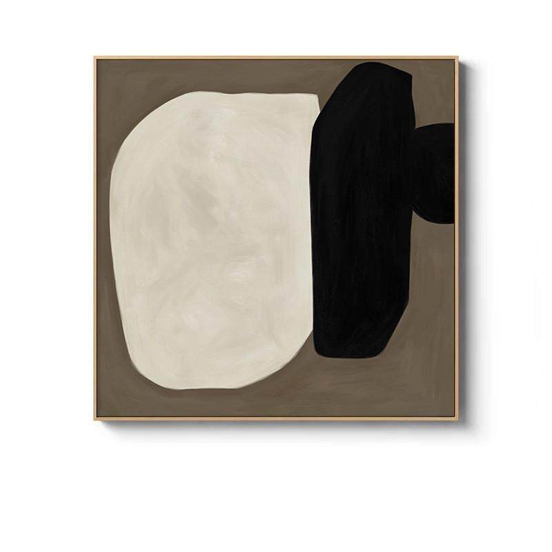 简约现代风格客厅沙发背景墙装饰画复古文艺抽象餐厅卧室玄关挂画