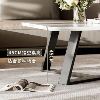岩板茶几家用小户型客厅长方形茶几桌2025新款轻奢高级感创意茶桌