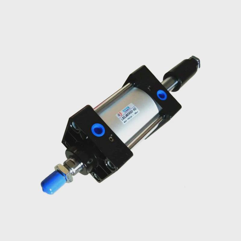 SC标准气缸SCJ50*50-50行程可调气缸亚德客SCD50*50双出气缸