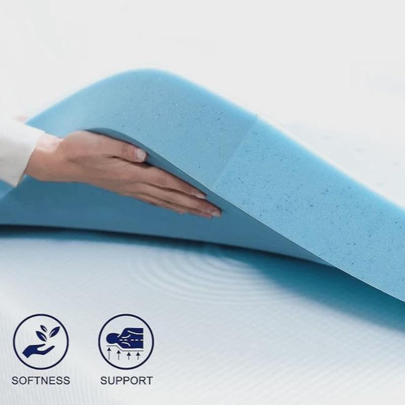 跨境40d零压海绵垫记忆泡沫表层床垫凝胶记忆棉床垫