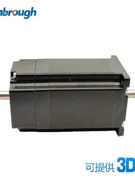 两相57双轴闭环步进电机力矩2.3nm机径96mm轴身长8.0mm