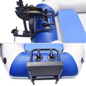 橡皮艇充气船夹网船B款 船尾支架船外机挂机支架马达挂机支架