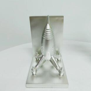 创意长颈鹿动物书立卡通书靠大象书档小鸟书立架书挡树脂家居摆件