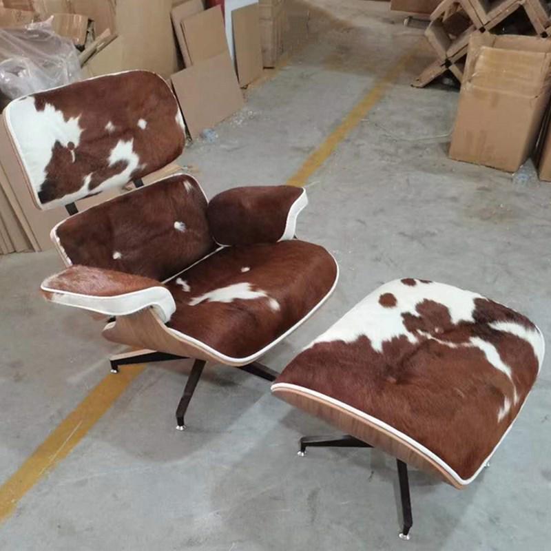 伊午休椅斯休闲弯木躺椅经典舒适脚踏椅姆办公家用懒人逍遥沙发椅