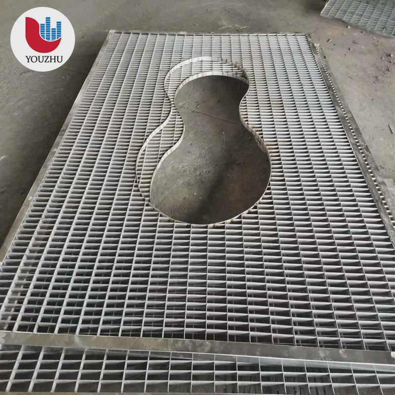 批发镀锌异形钢检修栅板圆形扇形不规则拼接光伏格走道异型格栅