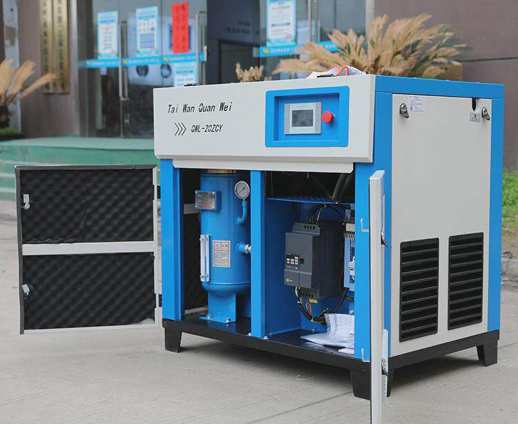 Компрессор кондиционера 螺杆式空压机22kw一套永磁变频小型7.5kw50p37kw工厂用空气压缩机