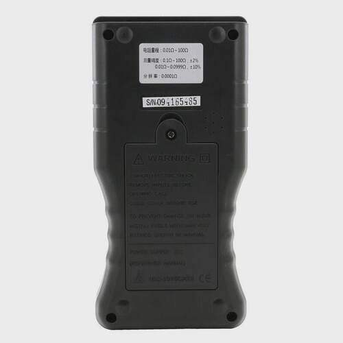 胜利等电阻测试仪vc3700b/c/d直流低电阻测试仪欧姆表微电位计