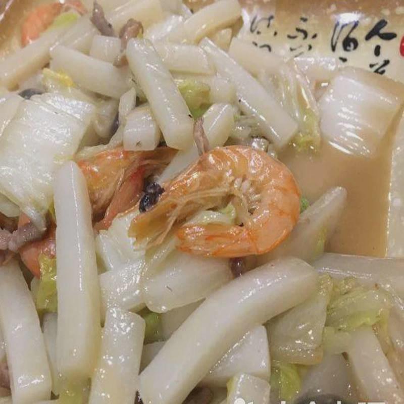 浙江台州特产天台街头街一年糕散装速食炒年糕条火锅手工软滑500g